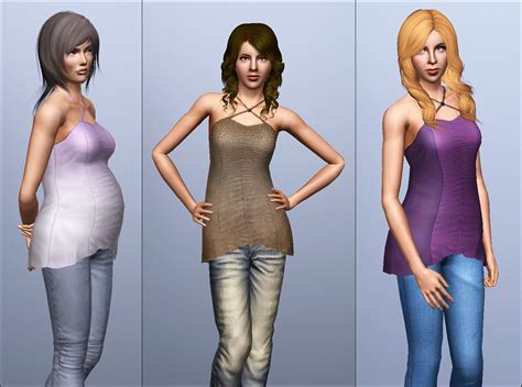 Pin By Laura On Sims 3 Cc Clothing Maternity Clothes Clothes