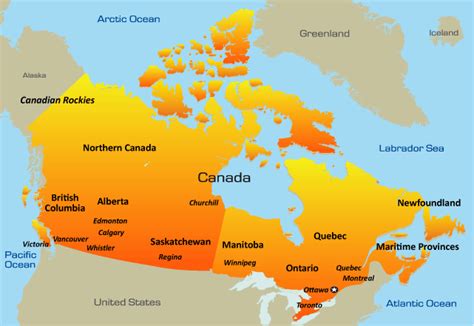 Plan Your Trip With These 20 Maps Of Canada