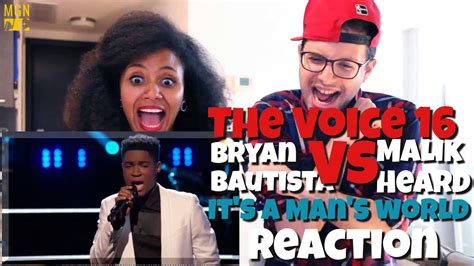 The Voice 2016 Battle Bryan Bautista Vs Malik Heard Its A Mans