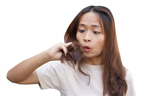 Free Asian Woman Having Itchy Head From Dandruff 20943632 Png With