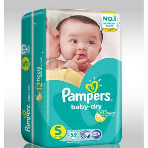 Pampers Baby Dry Diapers Small Shopee Philippines