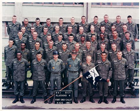 1960 69 Fort Ord Ca 1967fort Ordh 4 14th Platoon The Military