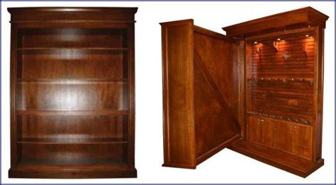 In terms of gun storage, there is no doubt that the standard metal gun cabinet provides furthermore, hidden gun cabinets keep your weapons safe for children. hidden gun cabinet plans … | Meubels