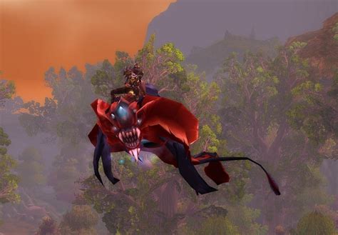 Raya Abisal De Montar Roja Hechizo World Of Warcraft