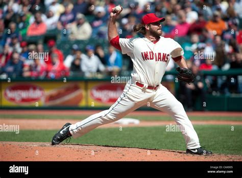 cleveland oh usa april 29 cleveland indians relief pitcher chris perez 54 pitches during