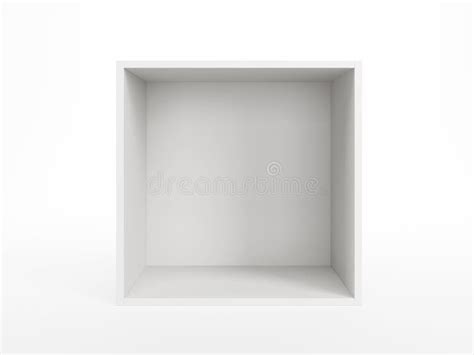 Isolated Empty White Box Stock Illustration Illustration Of Empty