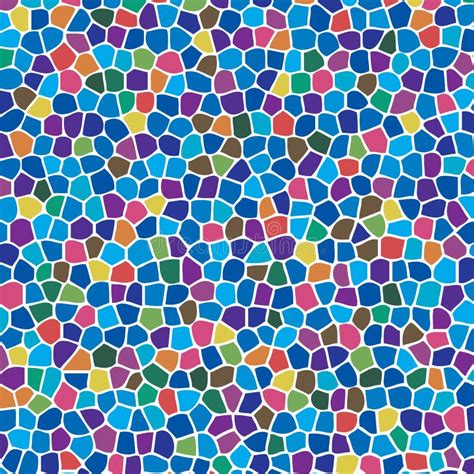 Vector Abstract Mosaic Background Stock Vector Illustration Of Colour