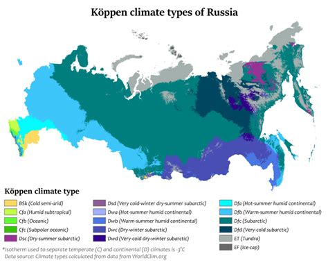 Places In The World Whose Climates Match With Russia Vivid Maps