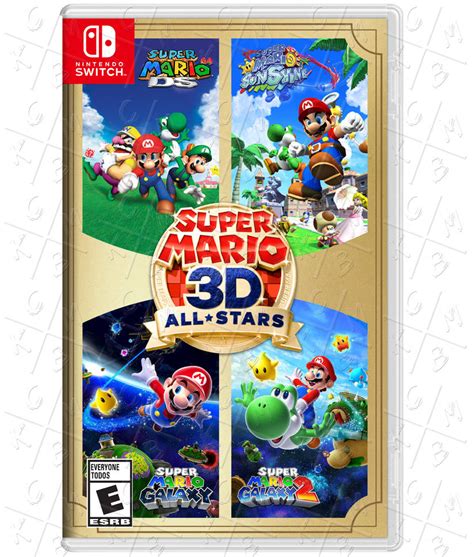 Super Mario 3d All Stars Custom Box Art By Justchuk On Deviantart