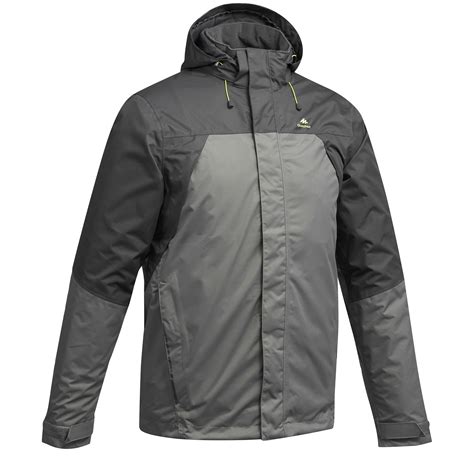 Buy Raincoat For Menmountain Hiking Waterproof Rain Jacketdecathlon