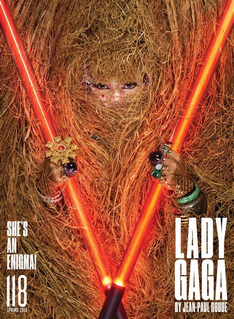 Lady Gagajean Paul Goude V Magazine Lady Gaga V Magazine Gaga