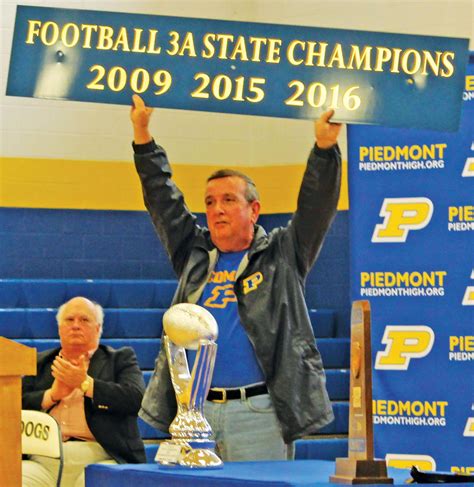 Piedmont Formally Celebrates Latest Class 3a Football Championship