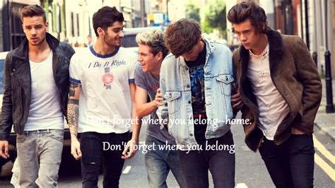 One Direction Dont Forget Where You Belong Youtube