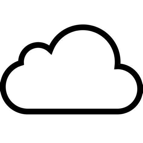 The Cloud Icon Clipart Best