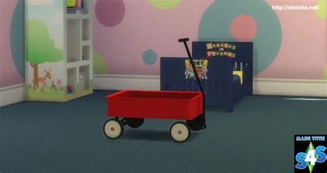 Simista A Little Sims 4 Blog Classic Toy Wagon