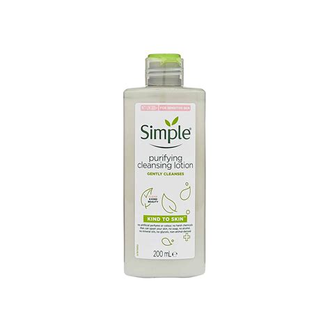 Simple Purifying Facial Cleansing Lotion 200ml Bodycare Online