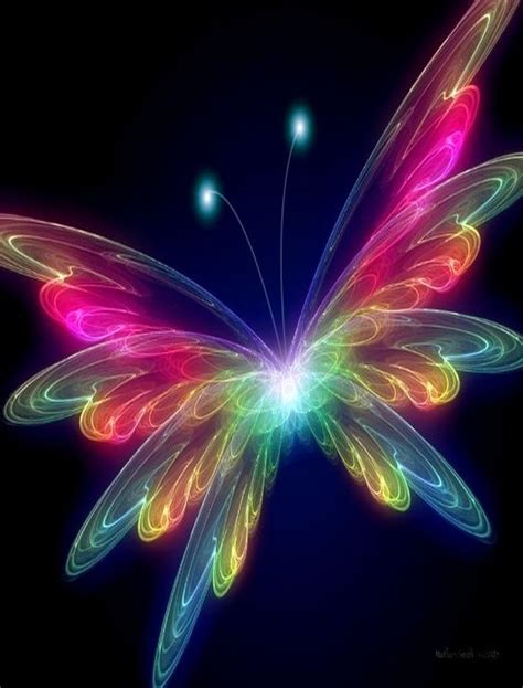 Rainbow Butterfly Butterflies Are Free Pinterest Terry Oquinn