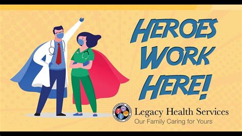 Legacy Health Services Healthcare Heroes Youtube