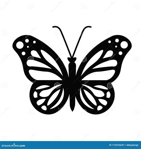 Vector De Iconos De Mariposa Ilustración Del Vector Ilustración De