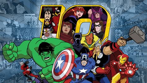 Celebrating The 10th Anniversary Of Avengers Earths Mightiest Heroes