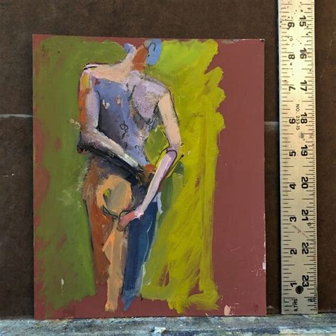 Original Oil Painting Nude Female Figure Study Affordable Wall Etsy