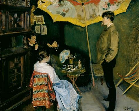 The Bohemians Painting Christian Krohg Oil Paintings
