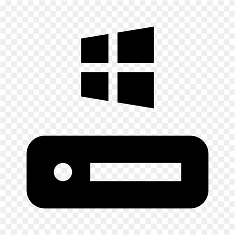 C Drive Icon Windows Logo Png Flyclipart