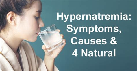 Hypernatremia Symptoms Causes And 4 Natural Treatments David Avocado