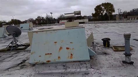 Rooftop ac unit for house. Old Roof Top Unit With A Cracked Heat Exchanger - YouTube