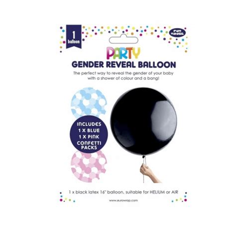 Gender Reveal Confetti Balloon Pop Kit Melon Mart