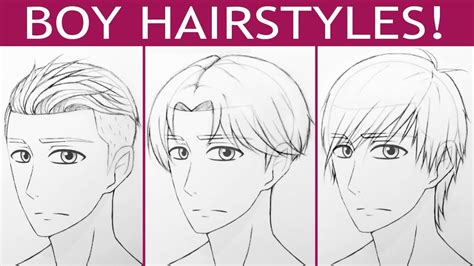 How To Draw Anime Boy Hairstyles Best Hairstyles Ideas For Women And