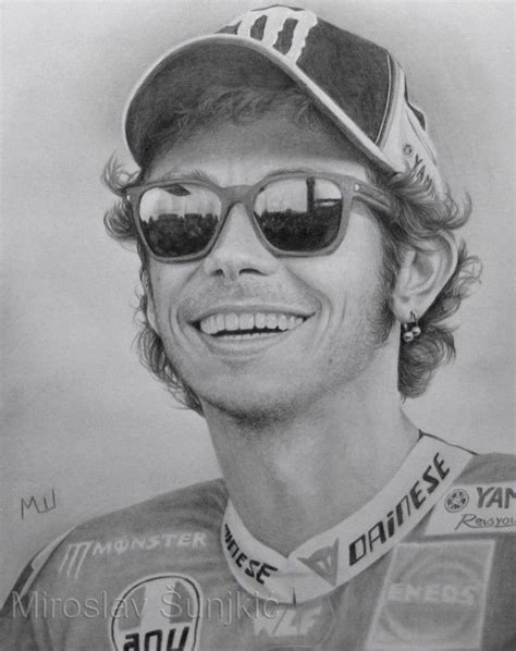 Valentino is the epitome of modern elegance, rooted in a storied italian heritage. Valentino Rossi - Graphite Pencil Drawing by Miroslav ...