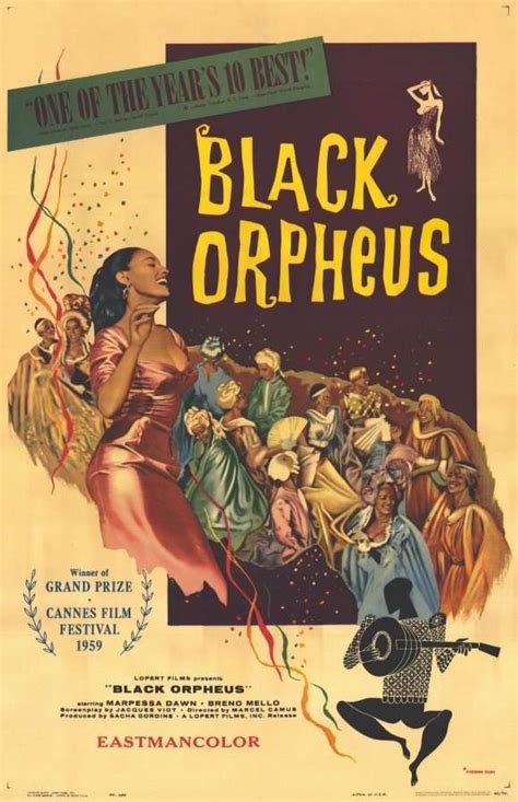 Music Myth And Identity In Black Orpheus Coreopsis Black Orpheus Movie Posters Best Movie