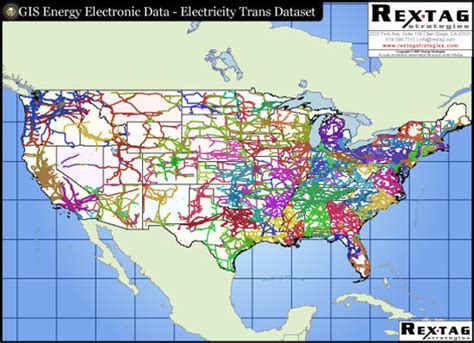 Us Electric Transmission And Power Plants Map Hart Energy Store