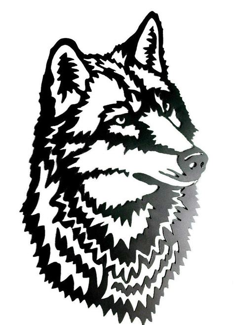 Wolf Portrait Drawing Free Download On Clipartmag