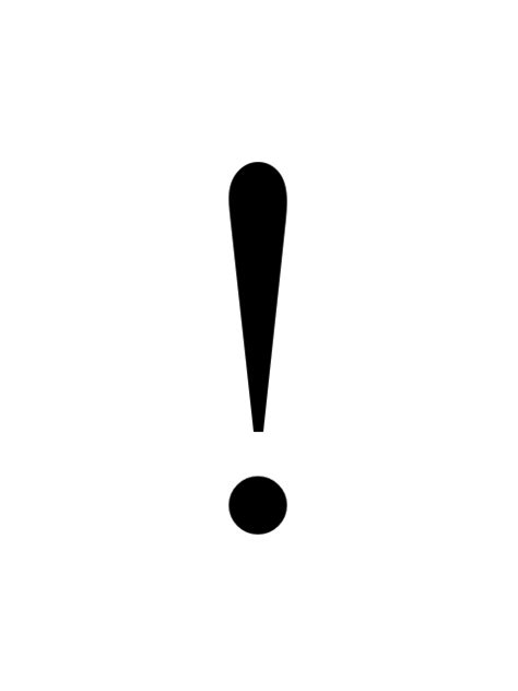 Exclamation Mark Png Transparent Images Png All