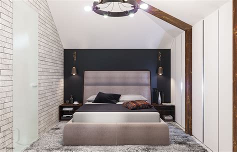 Cozy Loft For Men Bedroom2017 On Behance