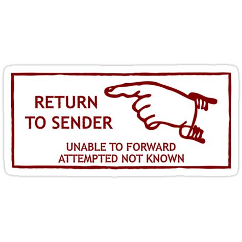 With every return to sender medical id bracelet sale, a portion of the proceeds is donated to the hole in the wall gang camp, an organization founded in 1988 by paul newman that provides a different kind of healing to seriously ill children and their families throughout the northeast, free of charge. "Postage Stamp. Return to Sender" Stickers by green52 ...