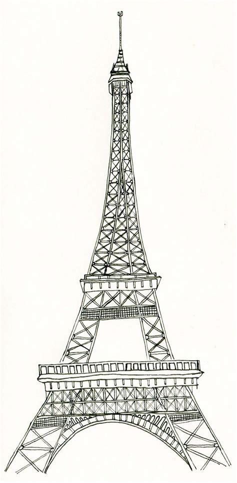 Eiffel Tower Coloring Pages Eiffel Tower Art Eiffel Tower