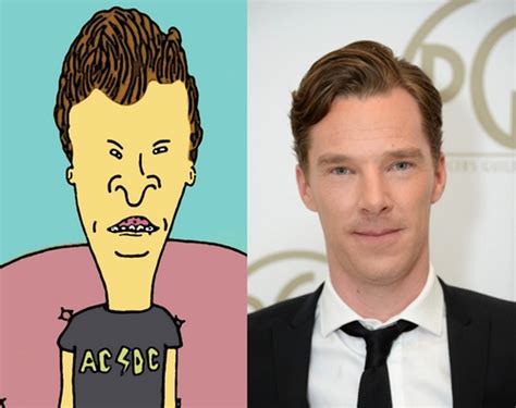 Benedict Cumberbatch Looks Exactly Like Mtvs Butt Head And Heres Proof