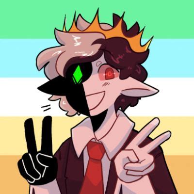 Contact pride 2021 on messenger. ranboo neopronoun pride icon in 2021 | Cute art styles, My ...