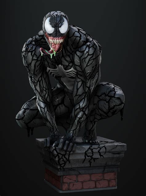 Only in theaters september 24.pic.twitter.com/rakgoqtmfe. Venom Statue 3D printable model | CGTrader