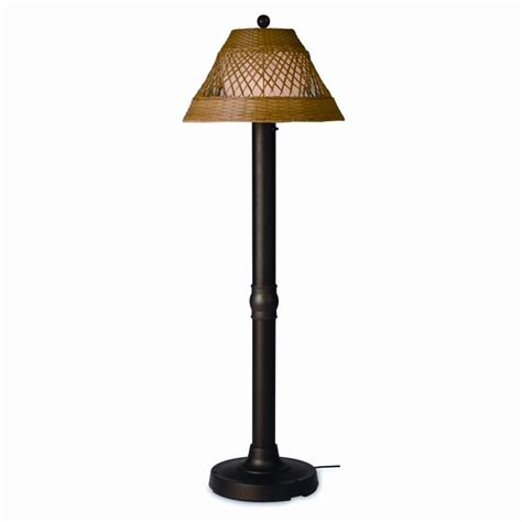 Enjoy free shipping on most stuff, even big stuff. Java Outdoor Floor Lamp Honey Wicker
