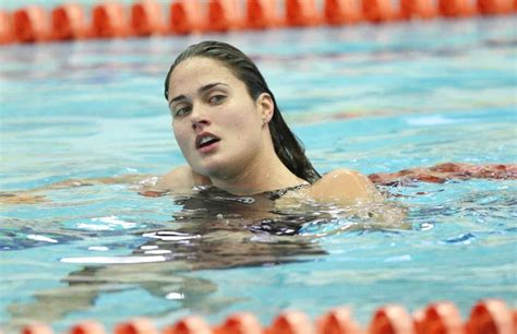 Zsuzsanna Jakabos Olive Complexion Swim Meet Kings Park Durban High Resolution Picture