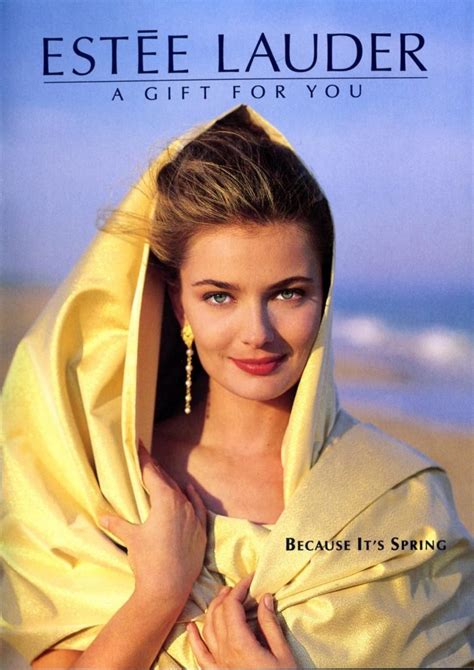 Paulina porizkova is a model, actress and author. PAULINA PORIZKOVA ESTEE LAUDER campaign interview with ...