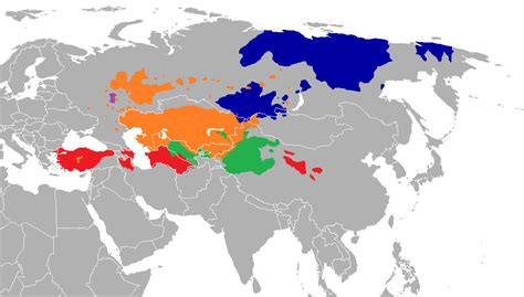 Central Asia Turkic Languages