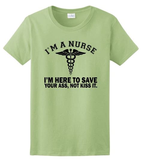 nurse i m here to save your ass not kiss it ladies etsy