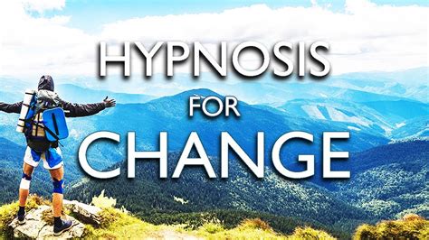 Hypnosis For Change Motivation And Success Youtube