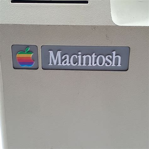 Vintage Apple Macintosh 128k M0001 Computer 1984 With Mouse And