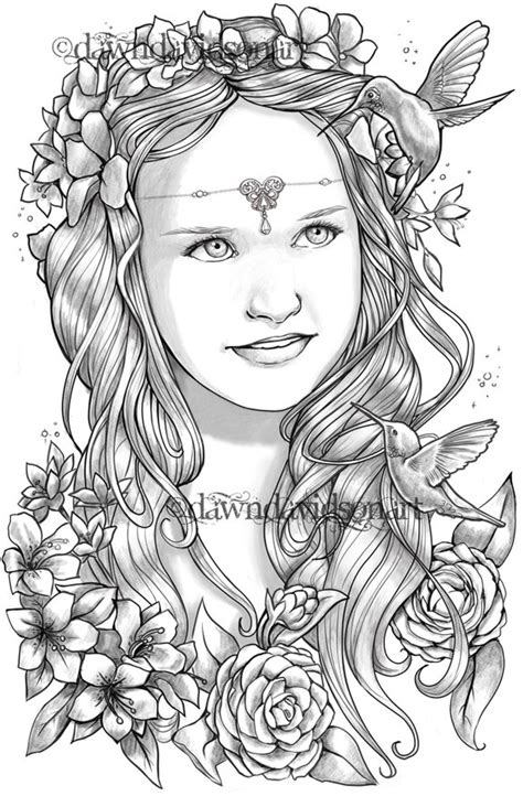This is another practice sheet for how to color like a boss book that is in the review process and will be available on amazon this month. Beautiful portraits, Coloring Pages, Printable, Colouring ...